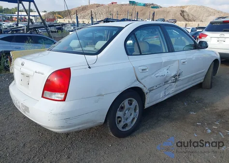 2003 Hyundai Elantra Gls/Gt from USA, damaged, VIN KMHDN45D83U644912